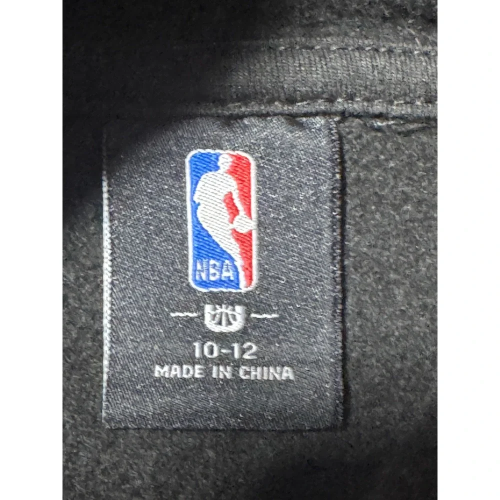 Kids Chicago Bulls NBA‎ Basketball Hoodie Sweatshirt Size 10-12 Black Red